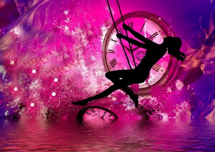 Abstract Swing Graphics Fairy Painting